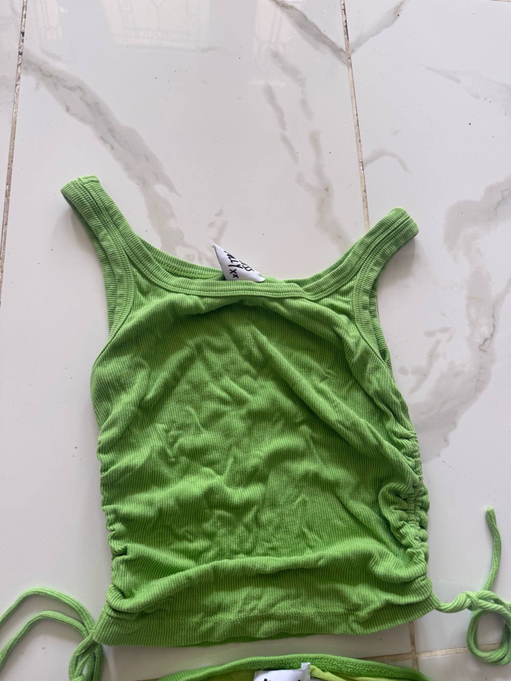 Princess Polly Green Ruched Two-Piece Skirt Set - Picture 3 of 5